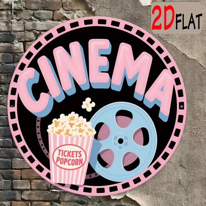 Vintage Home Cinema - ديكور سينما ثنائية الأبعاد بطابع قديم