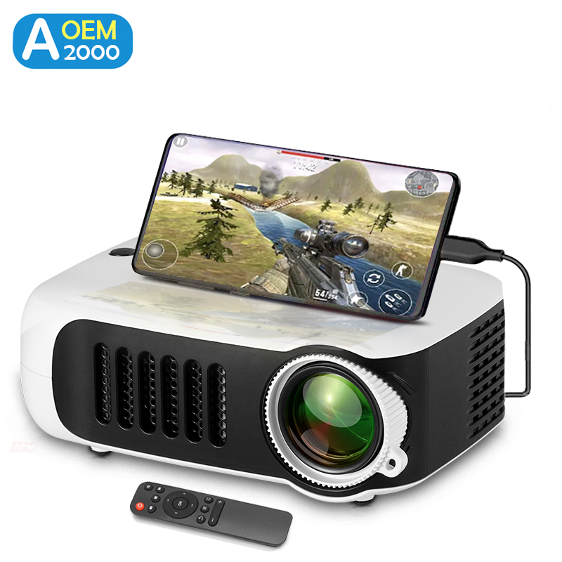 Home Cinema Laser Projector - A2000 جهاز عرض صغير محمول للسينما