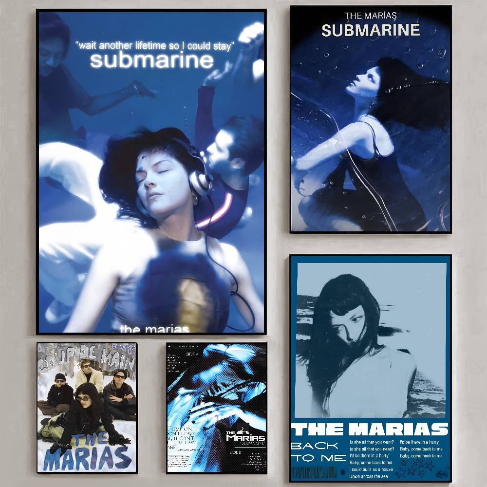 Home Cinema Wallpaper - ملصق فني لفرقة M-Cinema MARIAS SUBMARINE،