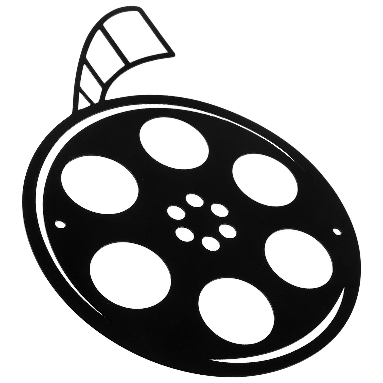 Vintage Home Cinema - ديكور جداري على شكل بكرة فيلم