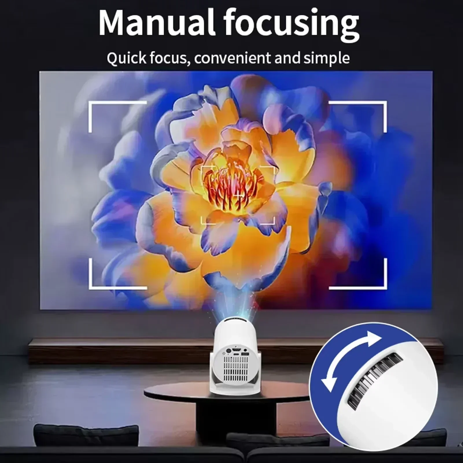 جهاز عرض ذكي جديد ميني HY300 ب - مراجعة Home Cinema Entertainment وسعره