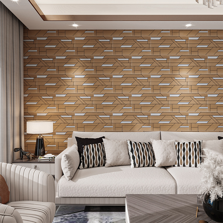 ملصقات الفسيفساء الإبداعية aut - مراجعة Home Cinema Wallpaper وسعره
