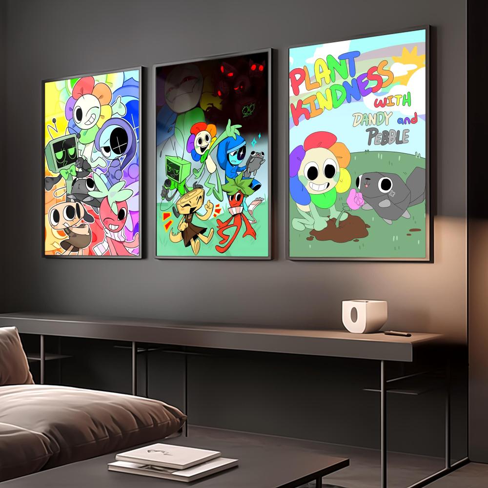 ملصق لعبة D-Dandys World مثالي - مراجعة Home Cinema Wallpaper وسعره