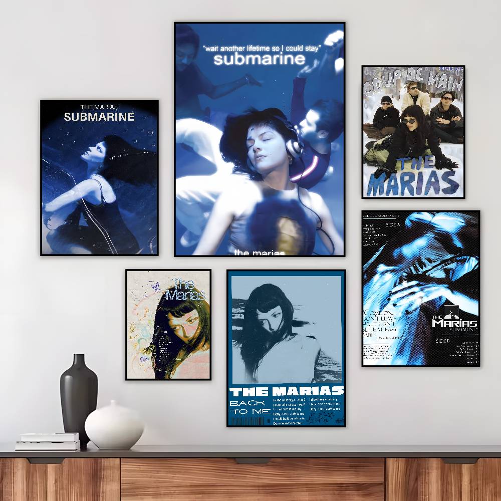 ملصق فني لفرقة M-Cinema MARIAS - مراجعة Home Cinema Wallpaper وسعره