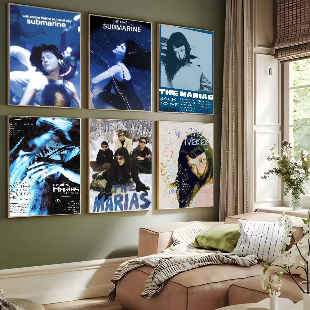 ملصق فني لفرقة M-Cinema MARIAS - مراجعة Home Cinema Wallpaper وسعره