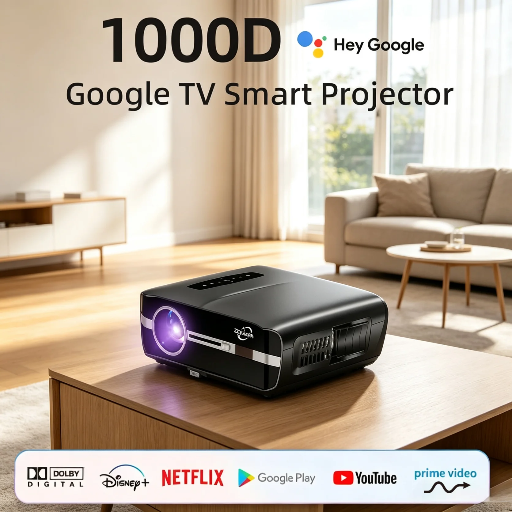 جهاز عرض Google TV 4K رسمي بدق - مراجعة Home Cinema Entertainment وسعره