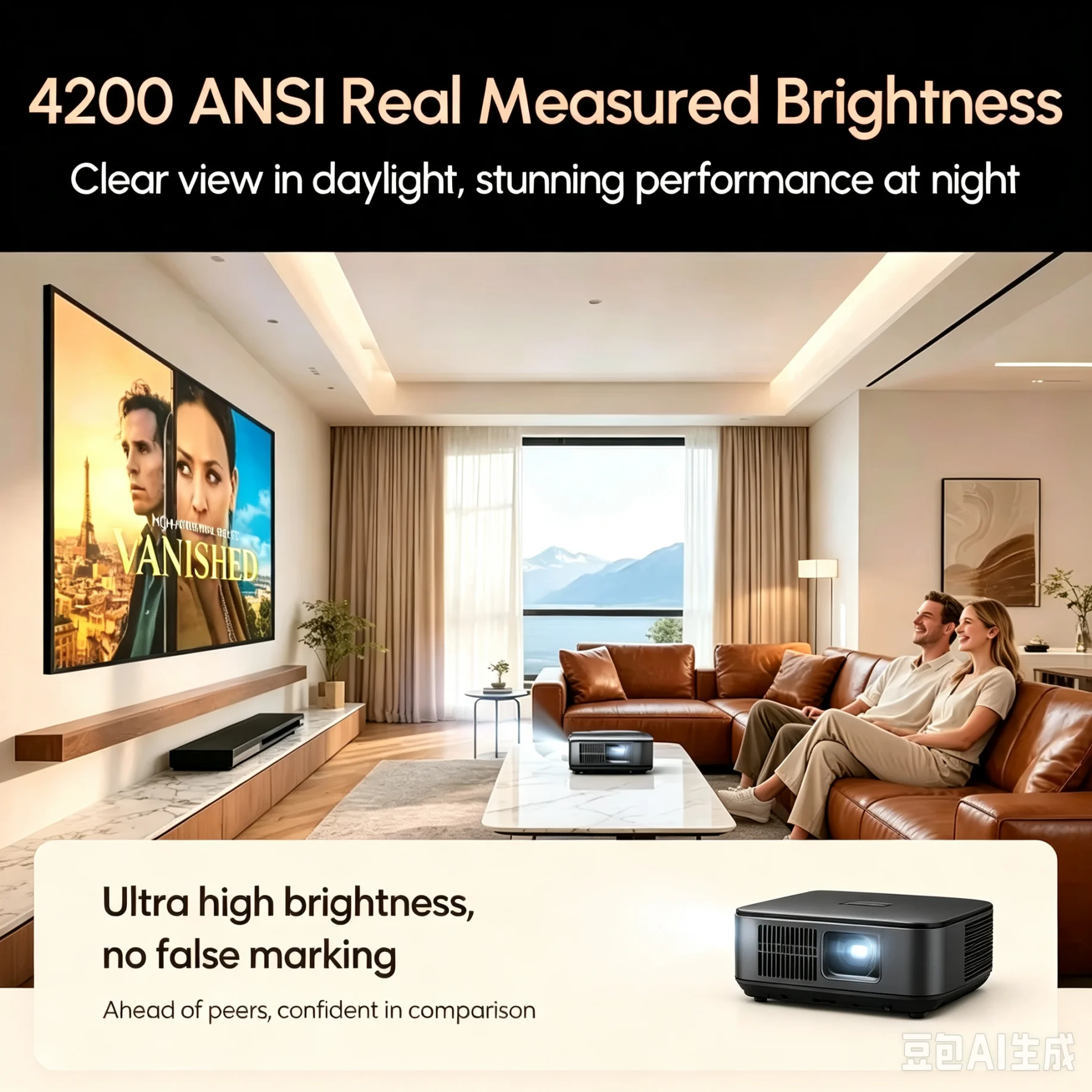 جهاز عرض Google TV 4K رسمي بدق - مراجعة Home Cinema Entertainment وسعره