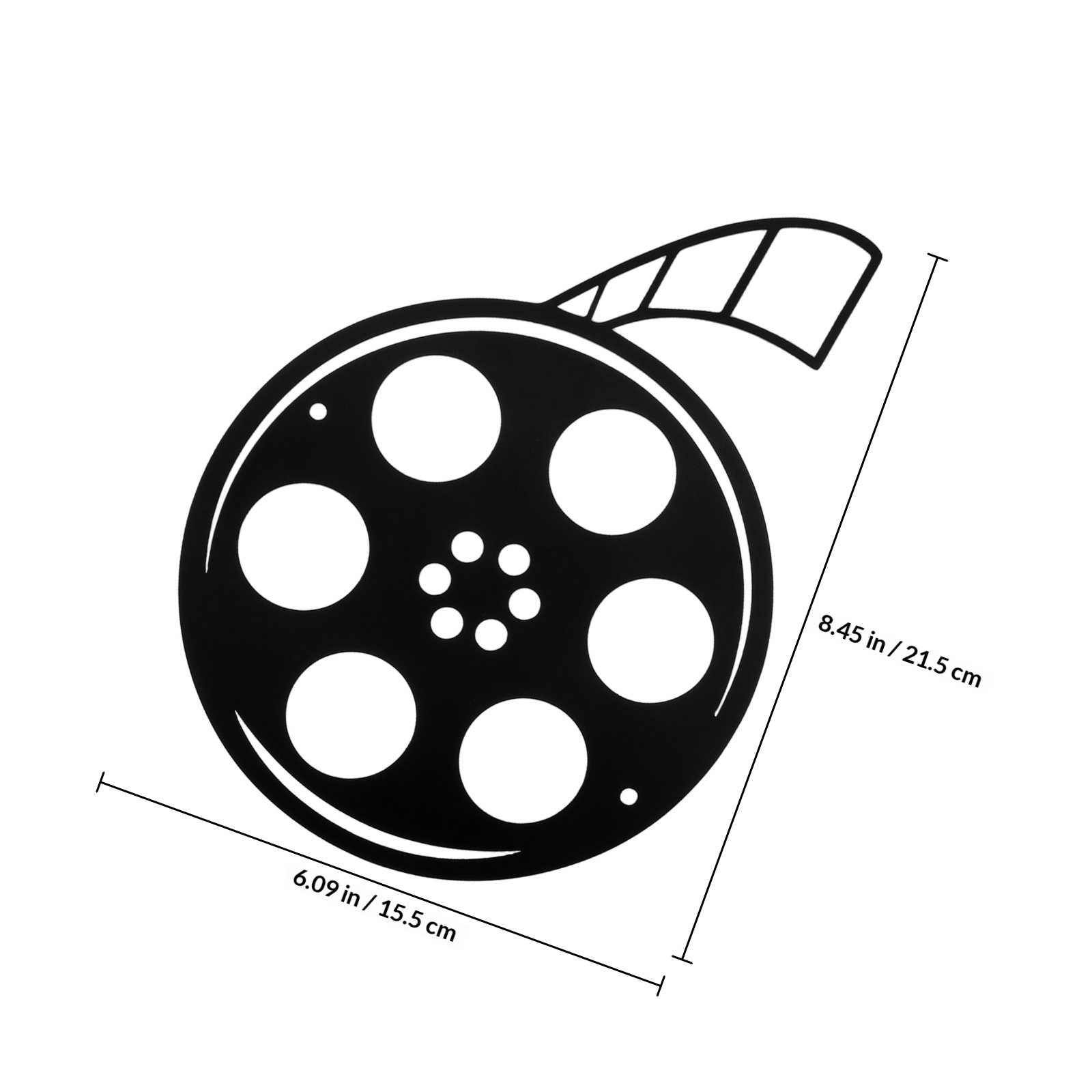 ديكور جداري على شكل بكرة فيلم  - مراجعة Vintage Home Cinema وسعره