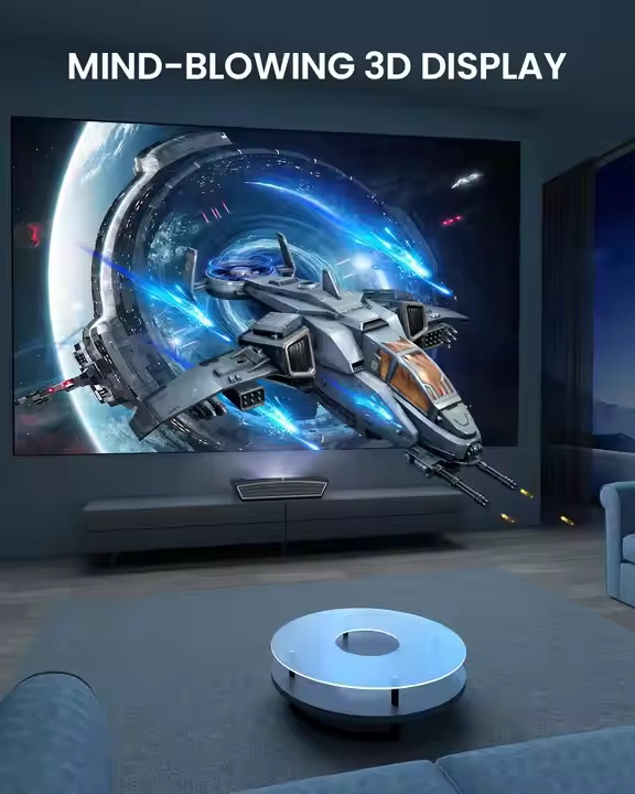 جهاز عرض ليزر ثلاثي CASIRIS H6 - مراجعة Home Cinema Laser Projector وسعره