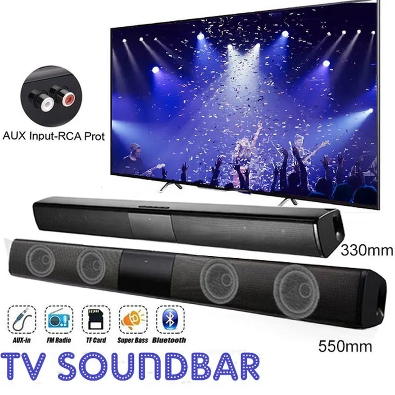 40 واط عالية الطاقة مكبرات الص - مراجعة Soundbar Bluetooth Home وسعره
