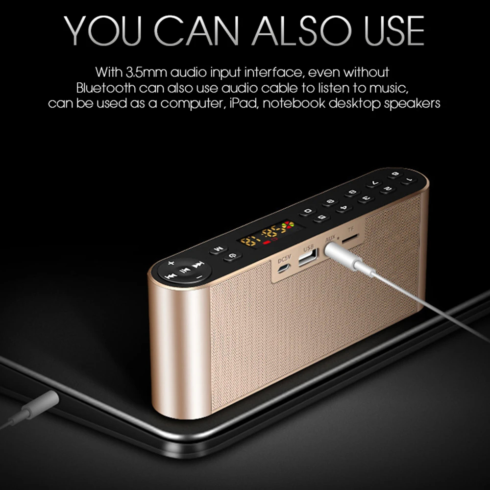 سماعة بلوتوث لاسلكية محمولة ،  - مراجعة Soundbar Bluetooth Home وسعره