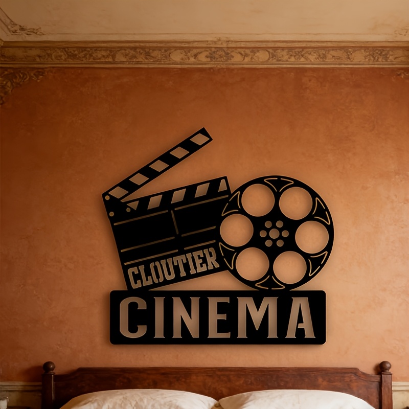 لوحة جدارية معدنية من CIFBUY ب - مراجعة Vintage Home Cinema وسعره
