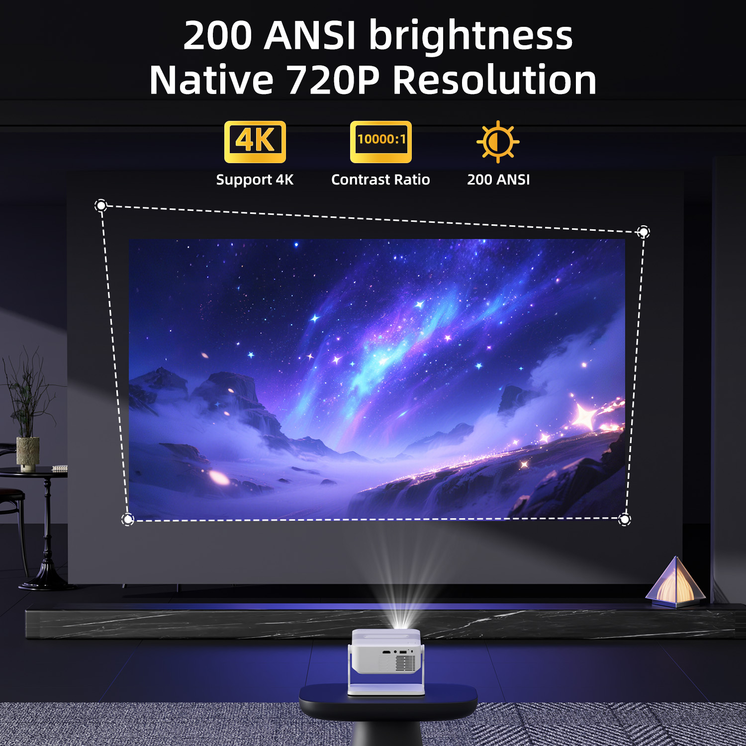 جهاز عرض Xnano HA109 بدقة 4K،  - مراجعة Home Cinema Entertainment وسعره