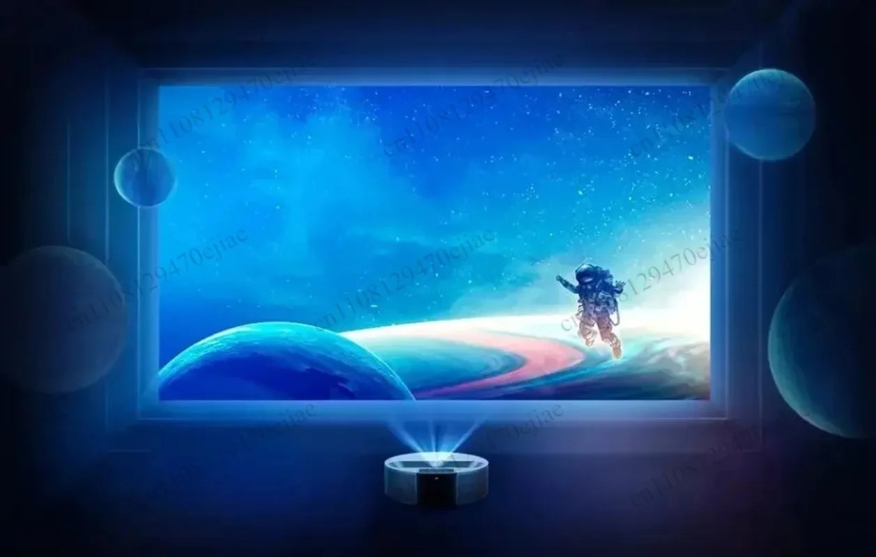 جهاز عرض ليزر تلفزيوني قصير ال - مراجعة Home Cinema Laser Projector وسعره